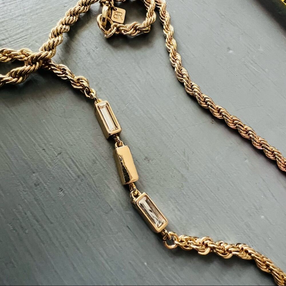 Banana Republic Gold Tone Necklace - Picture 7 of 8